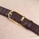 Replica Mont blanc Gold buckle with Brown Leather Belt - For Sale (2)_th.jpg